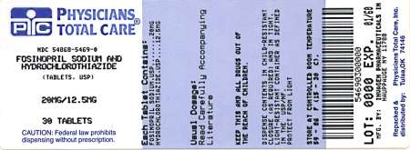 Fosinopril Sodium and Hydrochlorothiazide